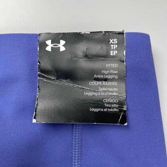 Under Armour Motion Ankle Leggings In Starlight Celeste Women's Size XS - Picture 7 of 7